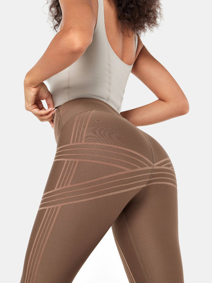 PowerBand Resistance 7/8 Leggings (Reversible Wear)