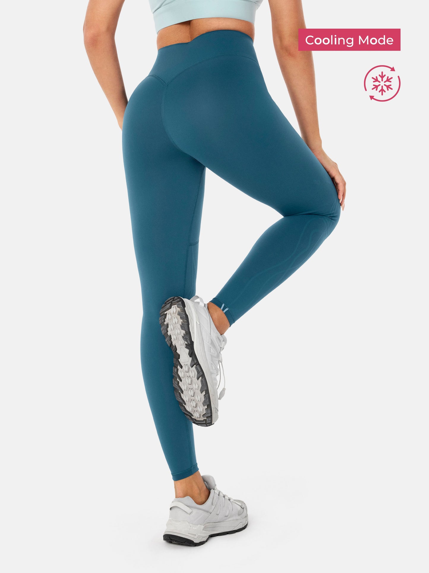 Body Sculpt Two Way Temp Leggings (Reversible Wear) | Mova Studio