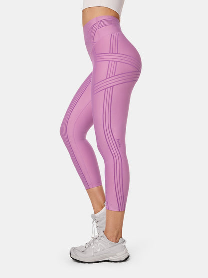 PowerBand Resistance 7/8 Leggings (Reversible Wear) | Mova Studio