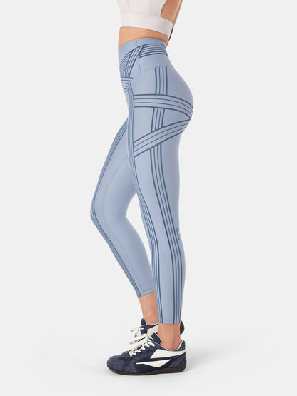 PowerBand Resistance 7/8 Leggings (Reversible Wear) | Mova Studio