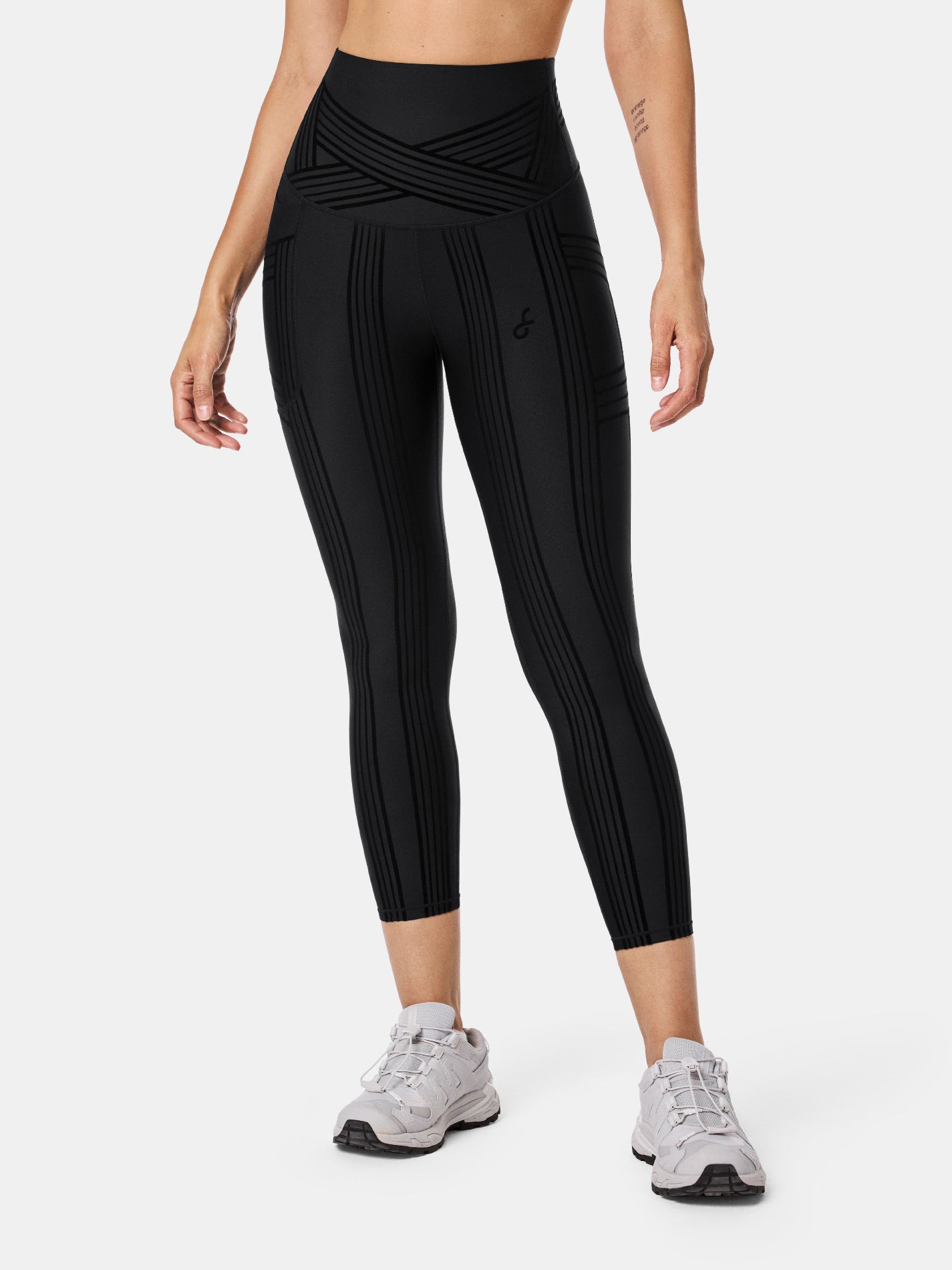 PowerBand Resistance 7/8 Leggings (Reversible Wear) | Mova Studio
