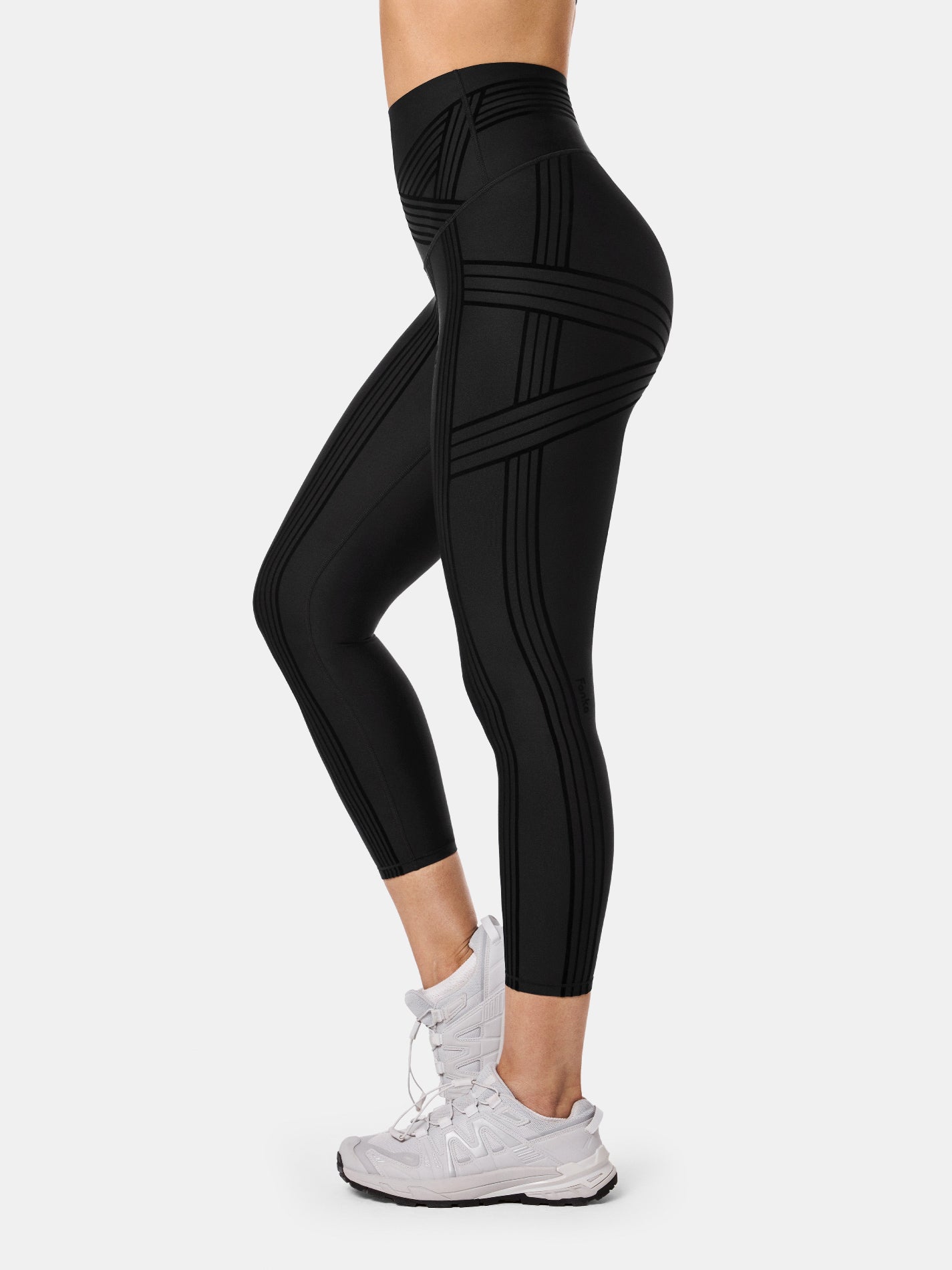 PowerBand Resistance 7/8 Leggings (Reversible Wear) | Mova Studio