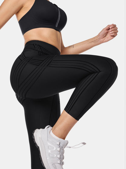 PowerBand Resistance 7/8 Leggings (Reversible Wear) | Mova Studio