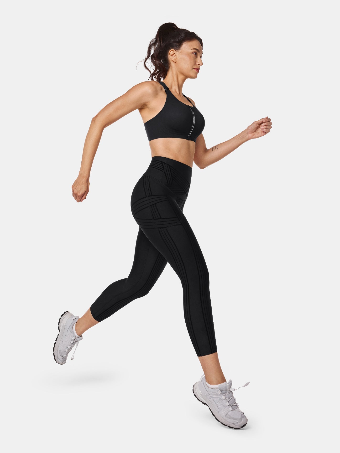 PowerBand Resistance 7/8 Leggings (Reversible Wear) | Mova Studio