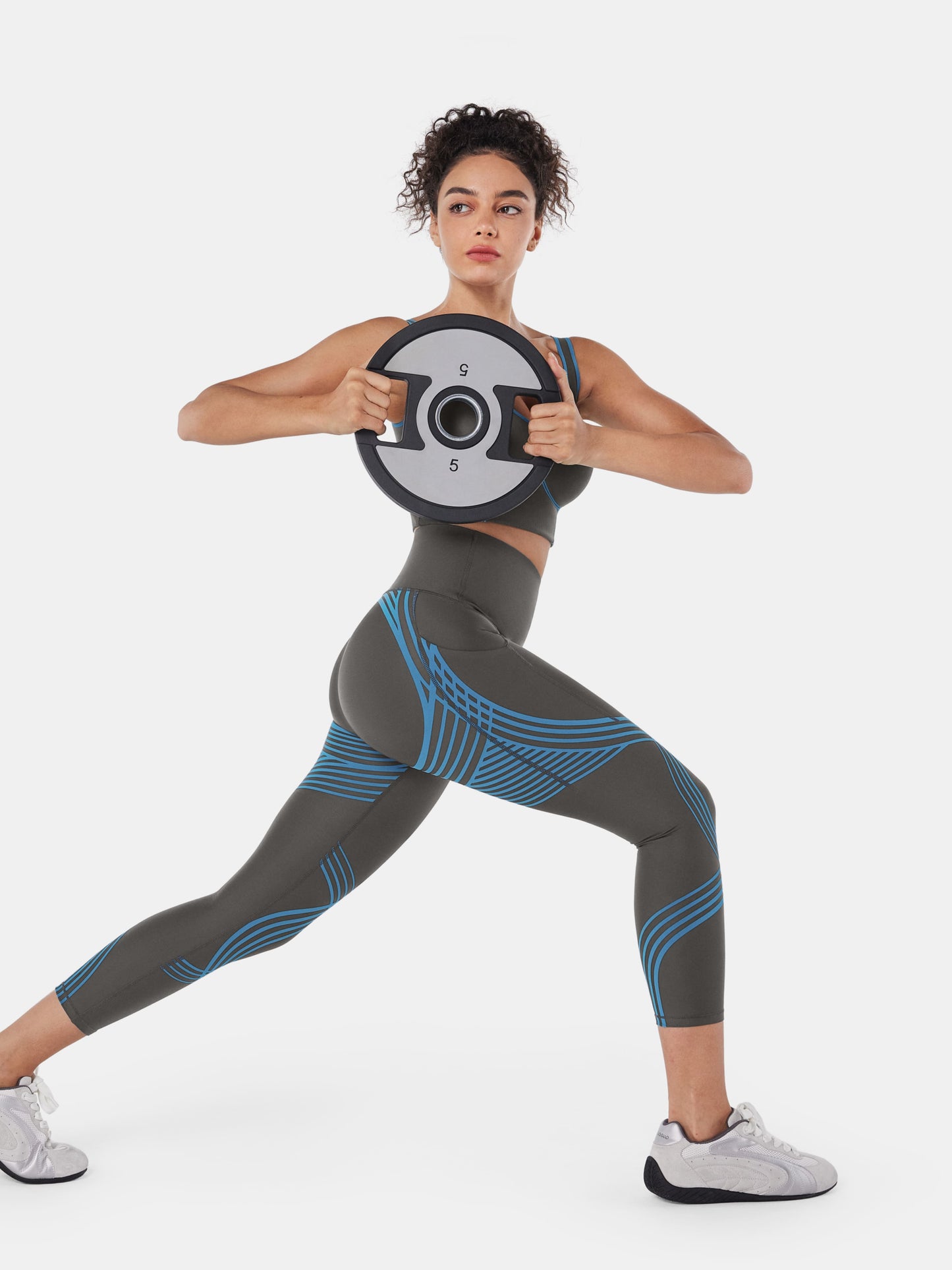 Body Sculpt Side Pocket 7/8 Leggings | Mova Studio