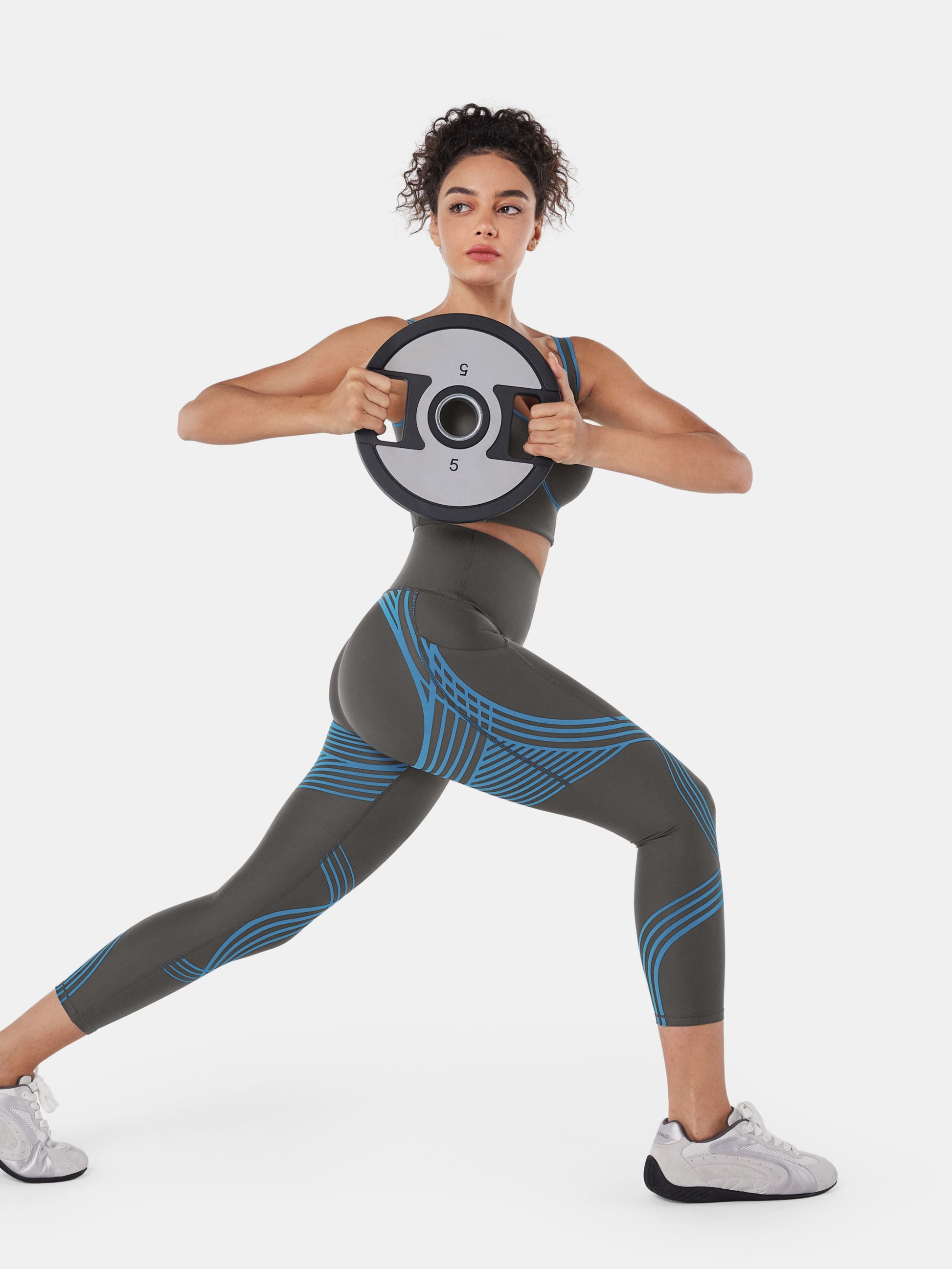 Body Sculpt Side Pocket 7/8 Leggings | Mova Studio