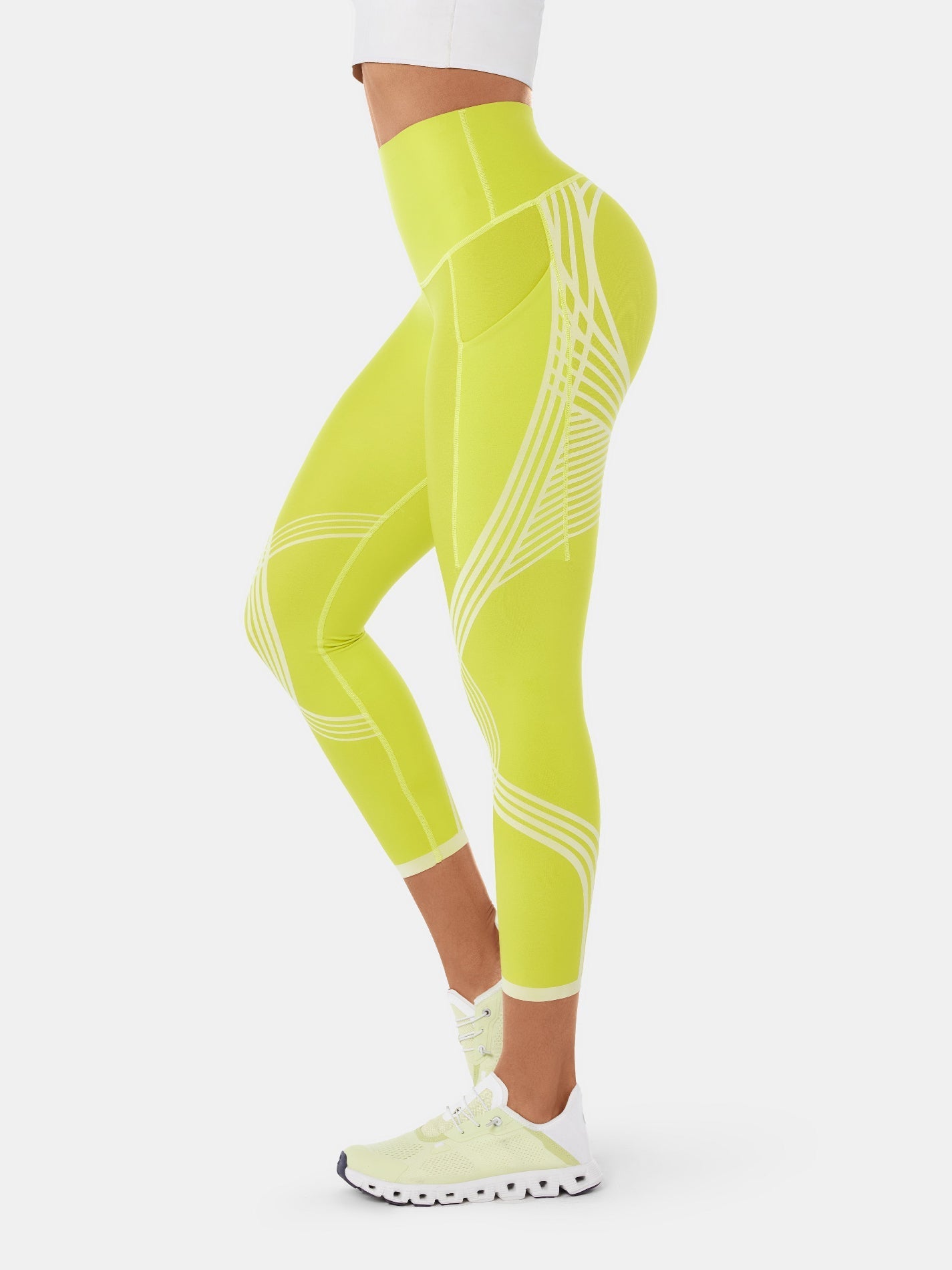 Body Sculpt Side Pocket 7/8 Leggings | Mova Studio