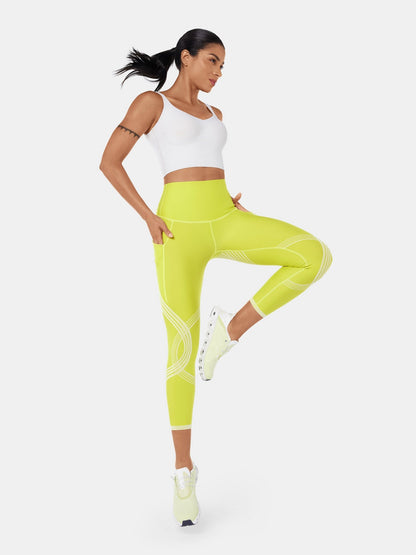 Body Sculpt Side Pocket 7/8 Leggings | Mova Studio
