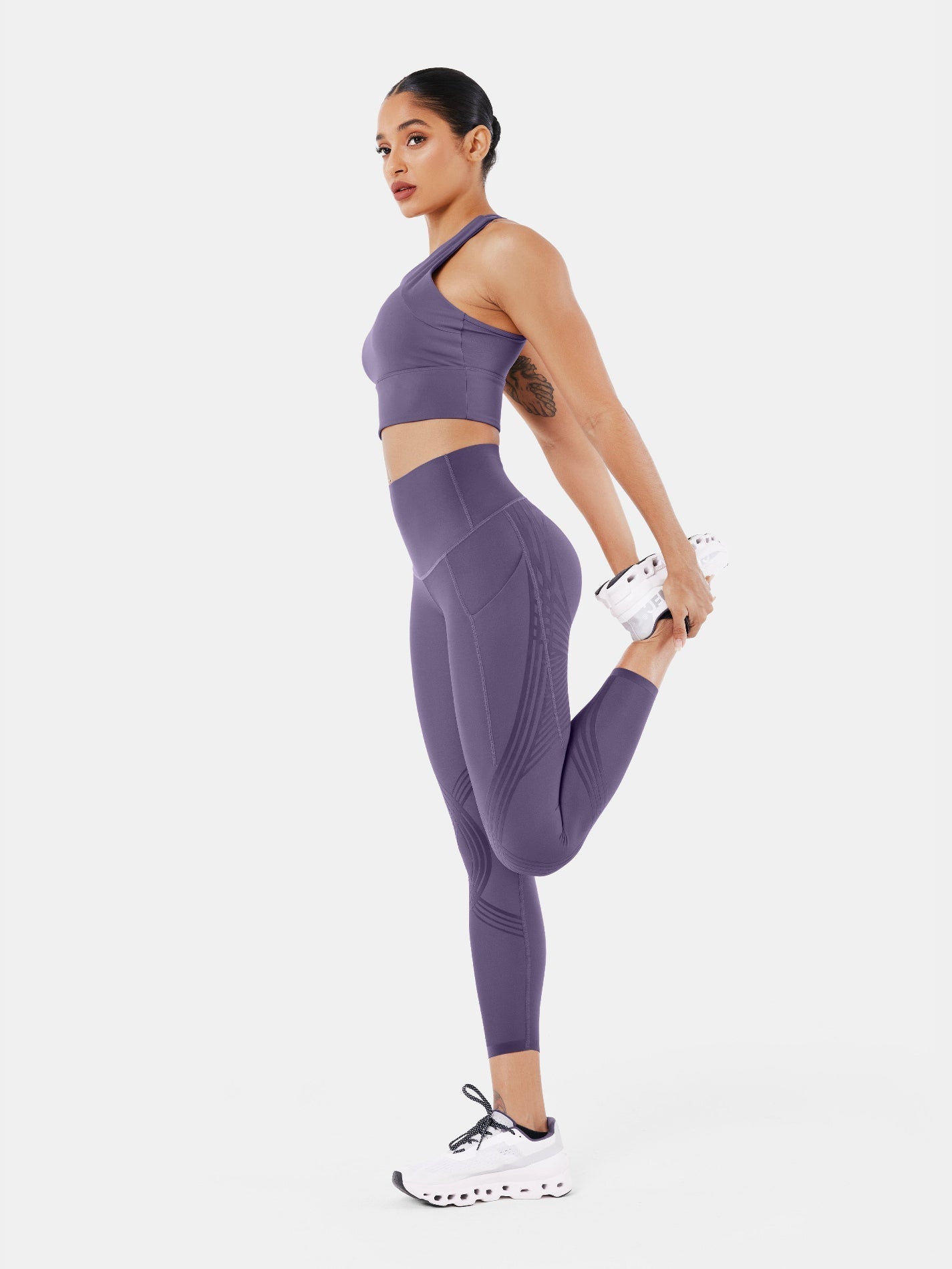 Body Sculpt Side Pocket 7/8 Leggings | Mova Studio
