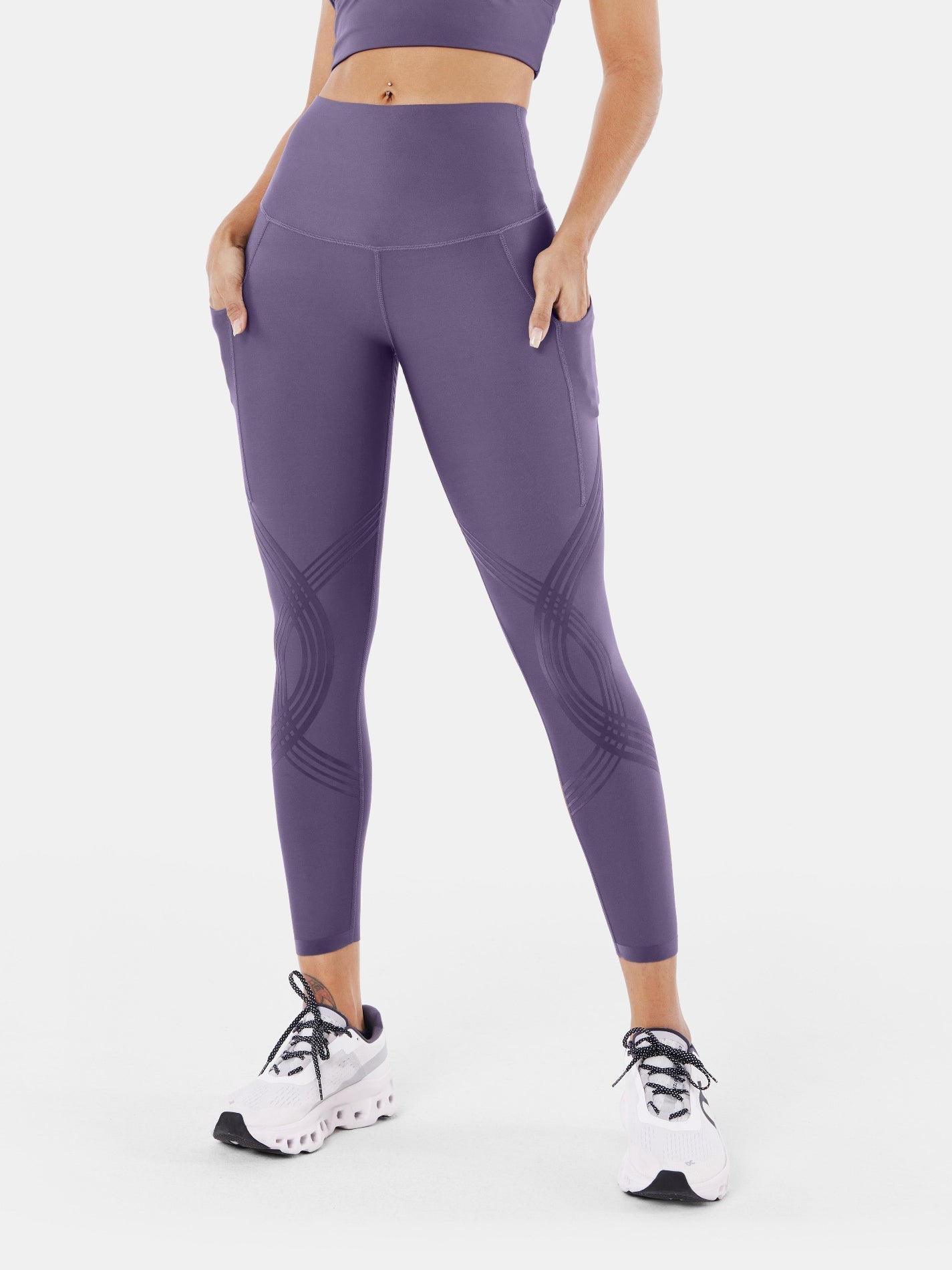 Body Sculpt Side Pocket 7/8 Leggings | Mova Studio