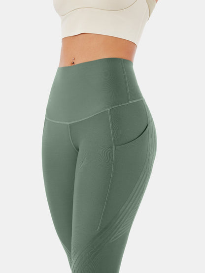 Body Sculpt Side Pocket 7/8 Leggings | Mova Studio