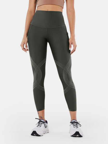 Body Sculpt Side Pocket 7/8 Leggings | Mova Studio