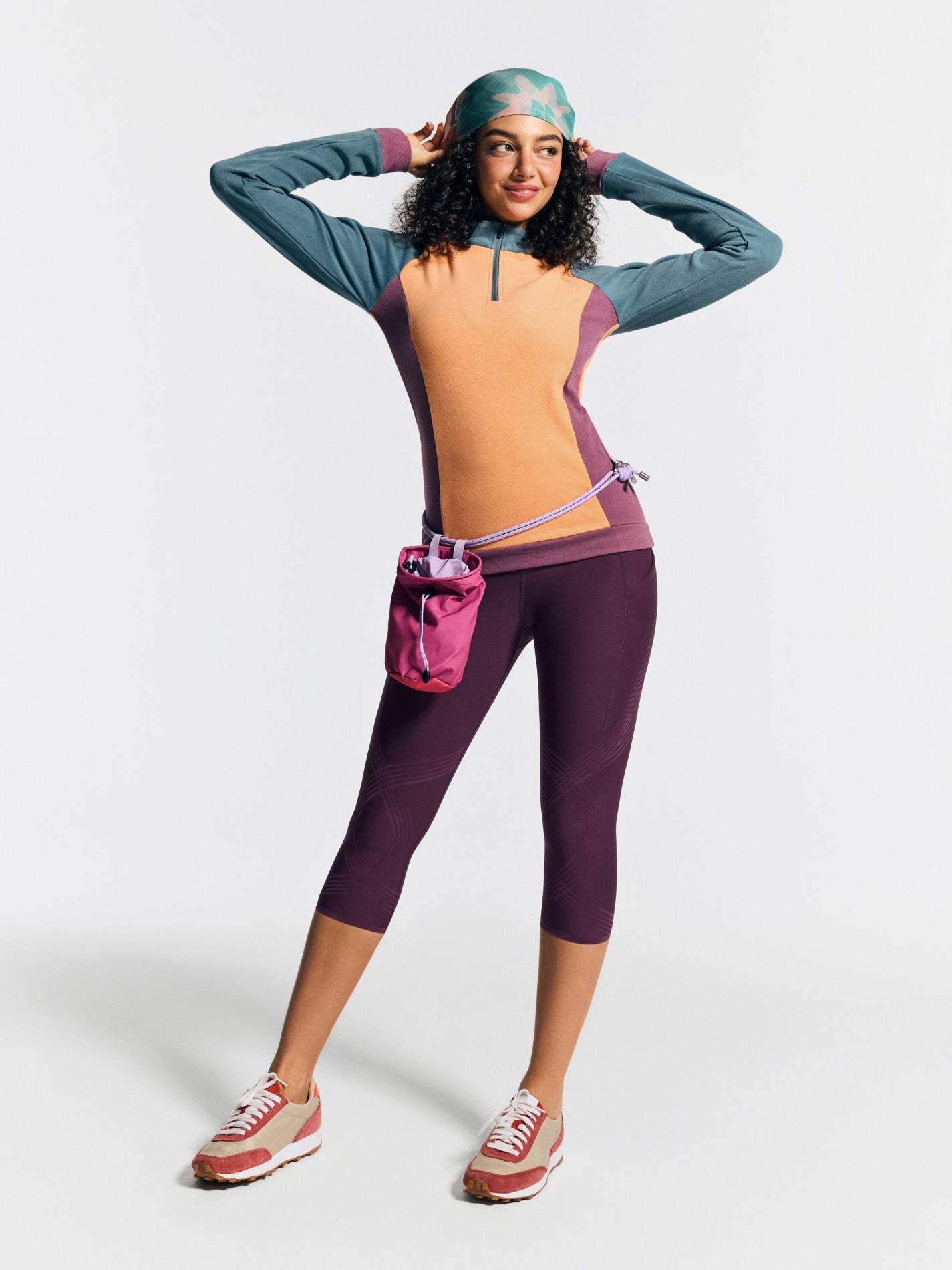 Body Sculpt Side Pocket Capri Leggings 2.0 (Reversible Wear) | Mova Studio