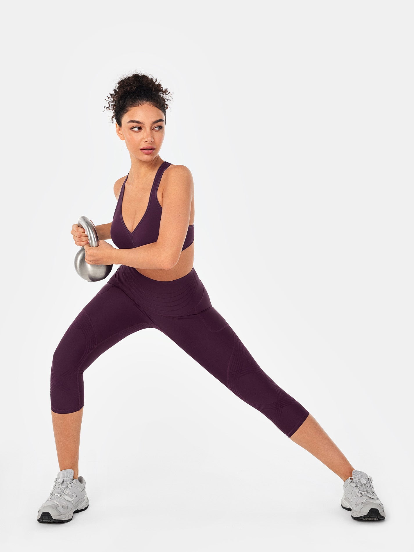 Body Sculpt Side Pocket Capri Leggings 2.0 (Reversible Wear) | Mova Studio