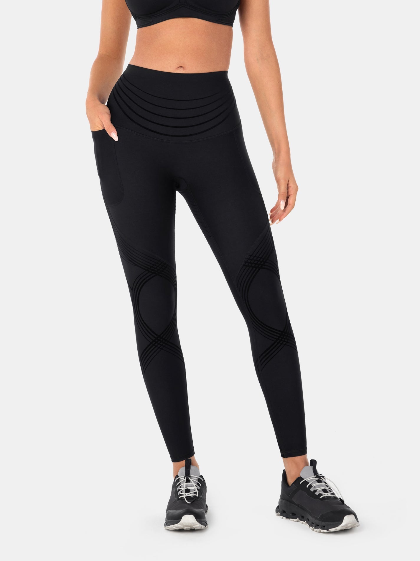 Body Sculpt Side Pocket Leggings 2.0 (Reversible Wear) | Mova Studio