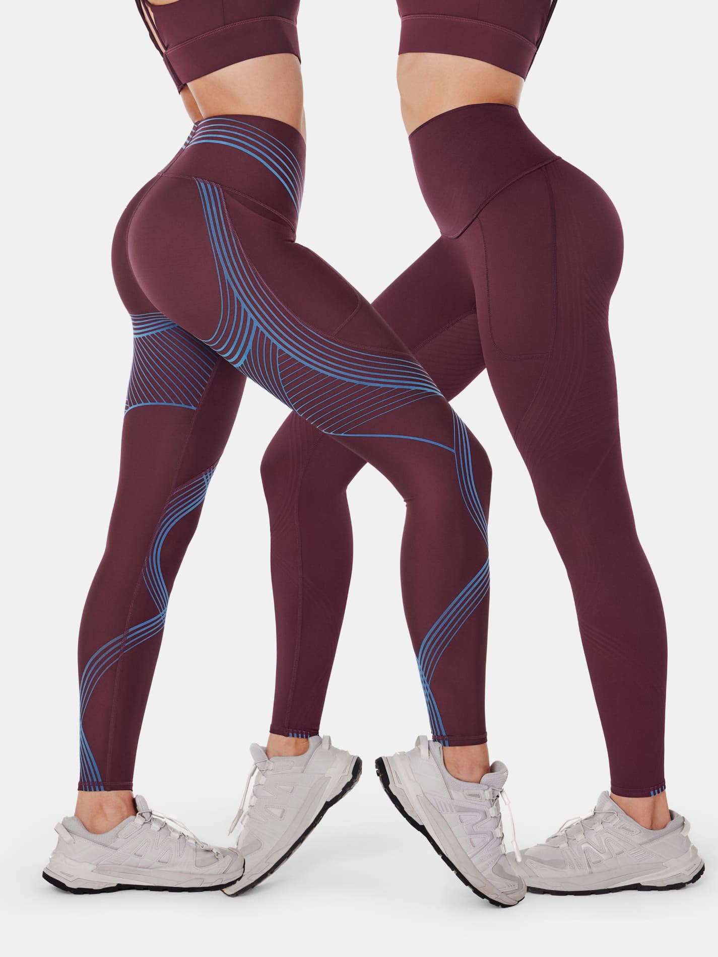 Body Sculpt Side Pocket Leggings 2.0 (Reversible Wear) | Mova Studio