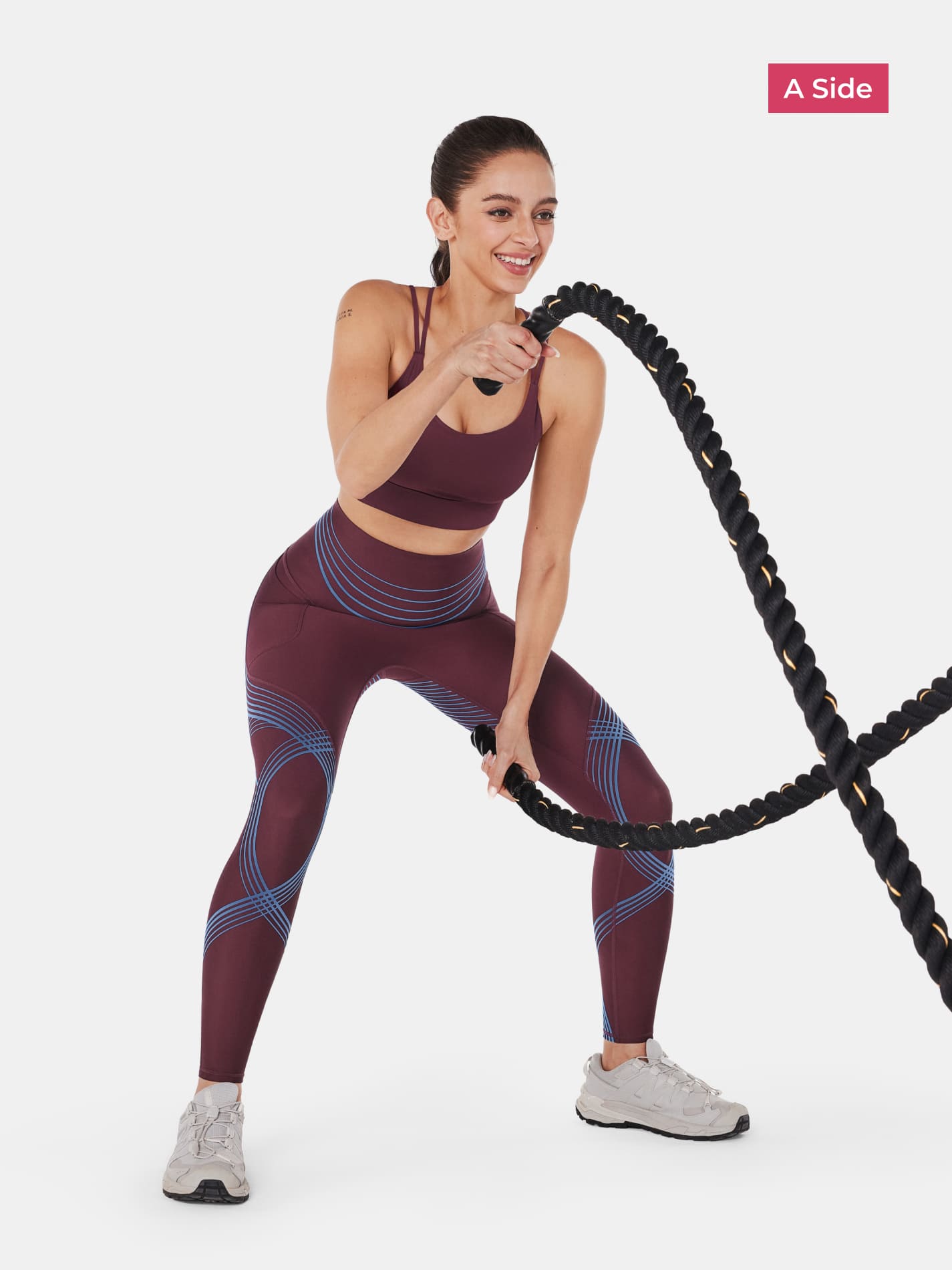 Body Sculpt Side Pocket Leggings 2.0 (Reversible Wear) | Mova Studio