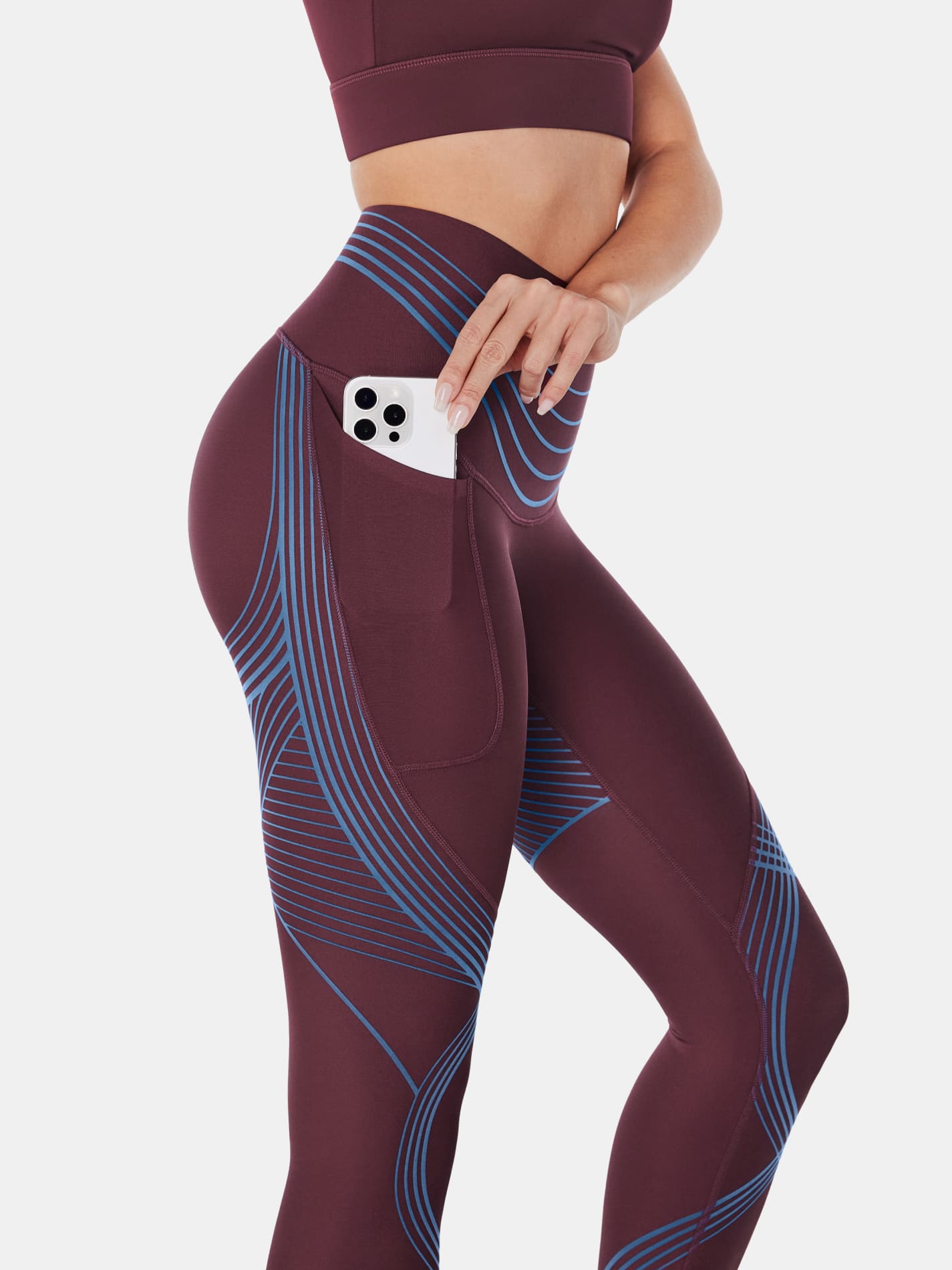 Body Sculpt Side Pocket Leggings 2.0 (Reversible Wear) | Mova Studio