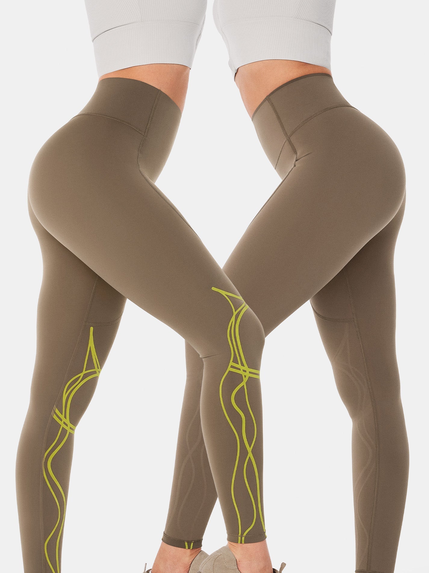 Body Sculpt Two Way Temp Leggings (Reversible Wear) | Mova Studio