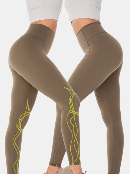 Body Sculpt Two Way Temp Leggings (Reversible Wear) | Mova Studio