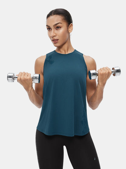 Body Sculpt CalmWave Tank Top (Built-in Bra) | Mova Studio