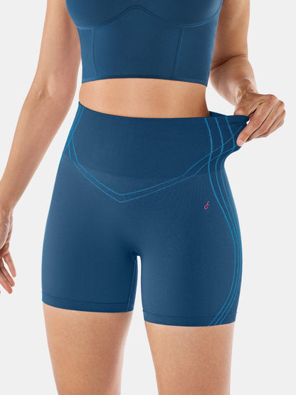 FirmFiit Seamless 8" Biker Shorts | Mova Studio