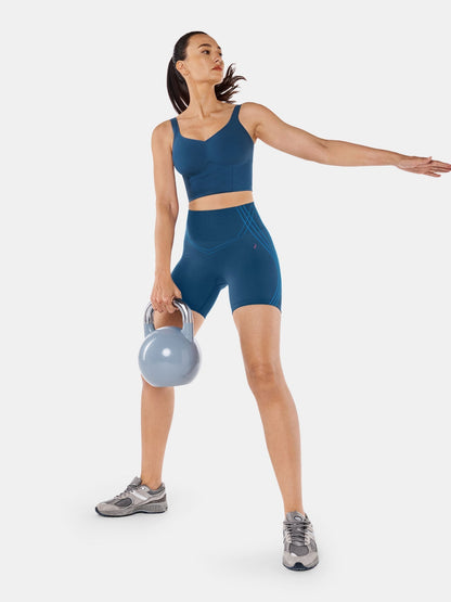 FirmFiit Seamless 8" Biker Shorts | Mova Studio