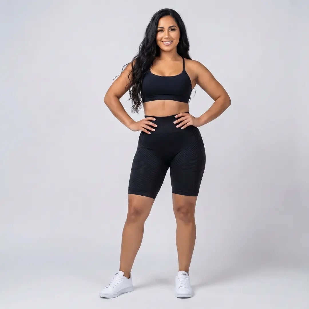 Mova 3D Short Legging – Classic Black | Mova