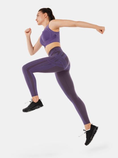 PowerBand Resistance High Intensity Leggings (Reversible Wear) | Mova Studio