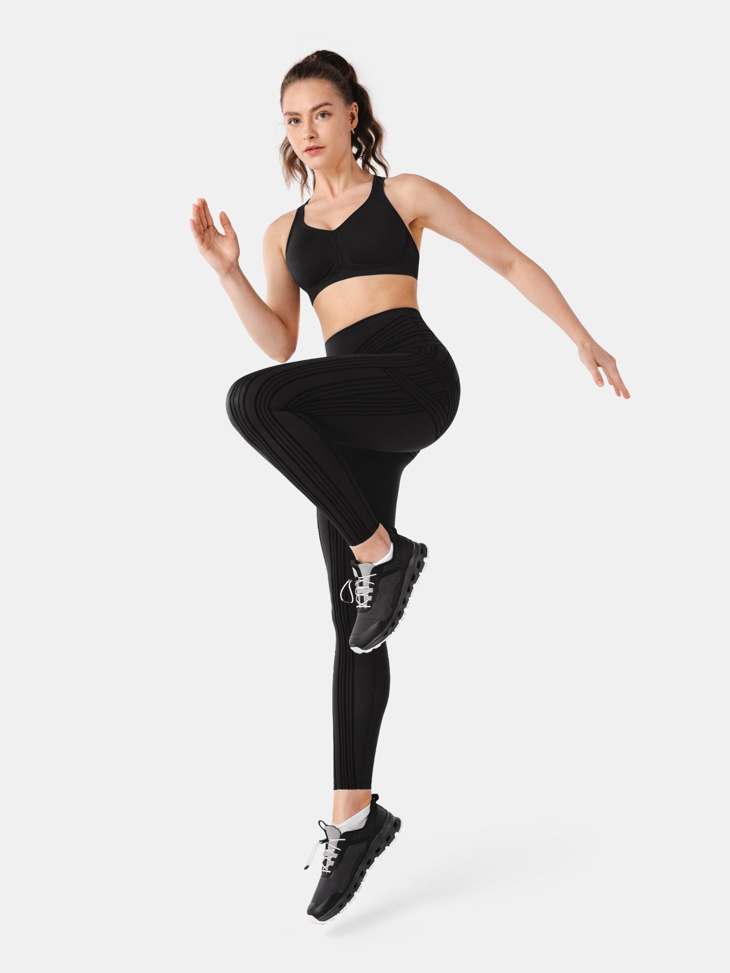 PowerBand Resistance High Intensity Leggings (Reversible Wear) | Mova Studio