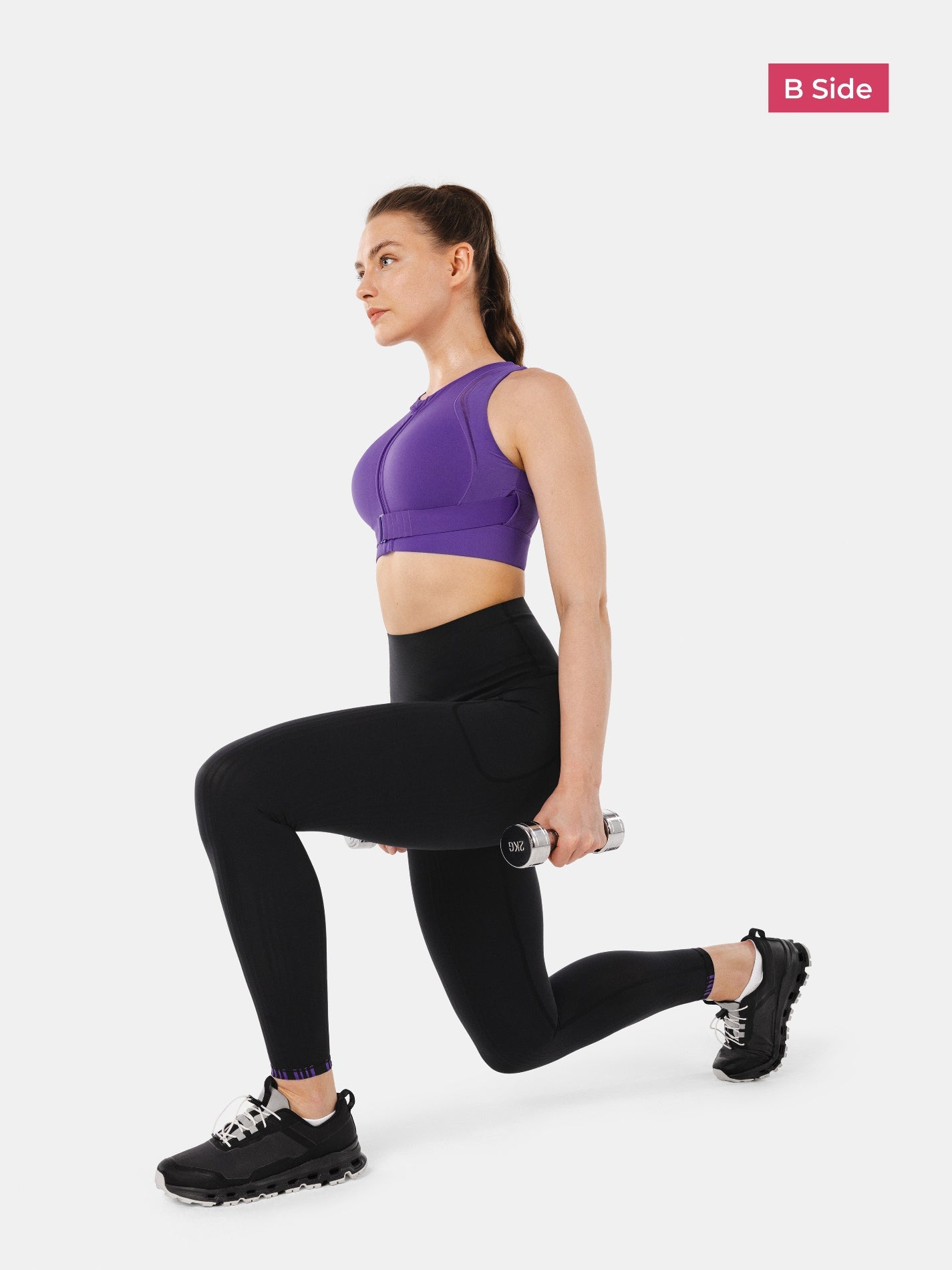 PowerBand Resistance High Intensity Leggings (Reversible Wear) | Mova Studio