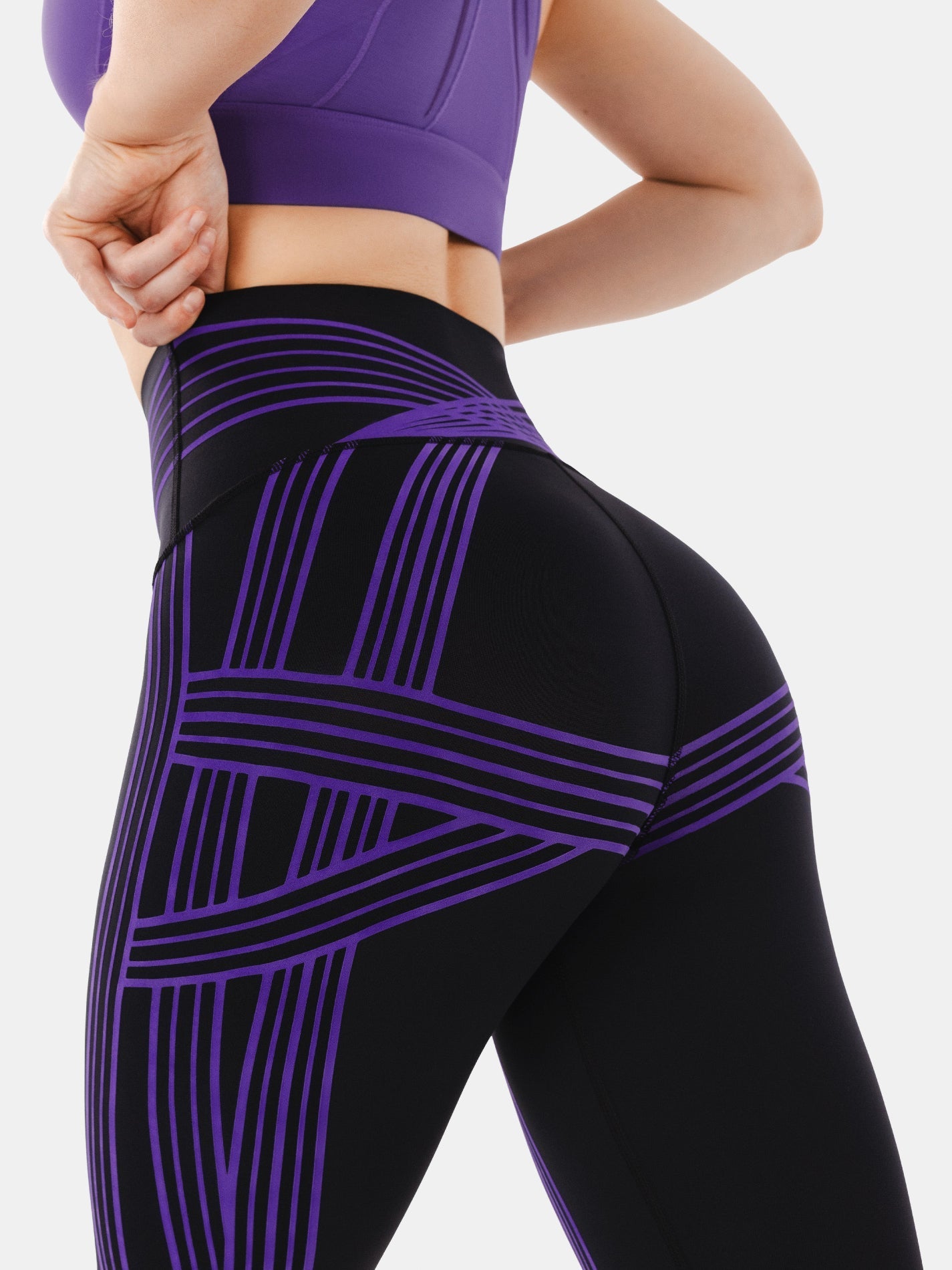 PowerBand Resistance High Intensity Leggings (Reversible Wear) | Mova Studio
