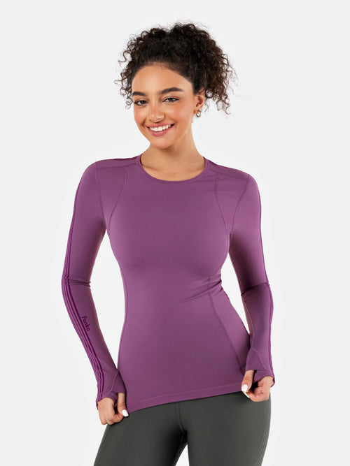 PowerBand Resistance Long Sleeve Top | Mova Studio