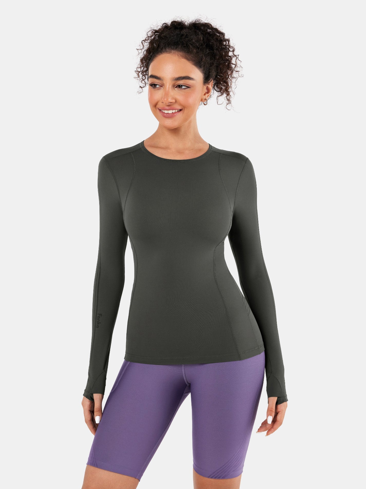 PowerBand Resistance Long Sleeve Top | Mova Studio