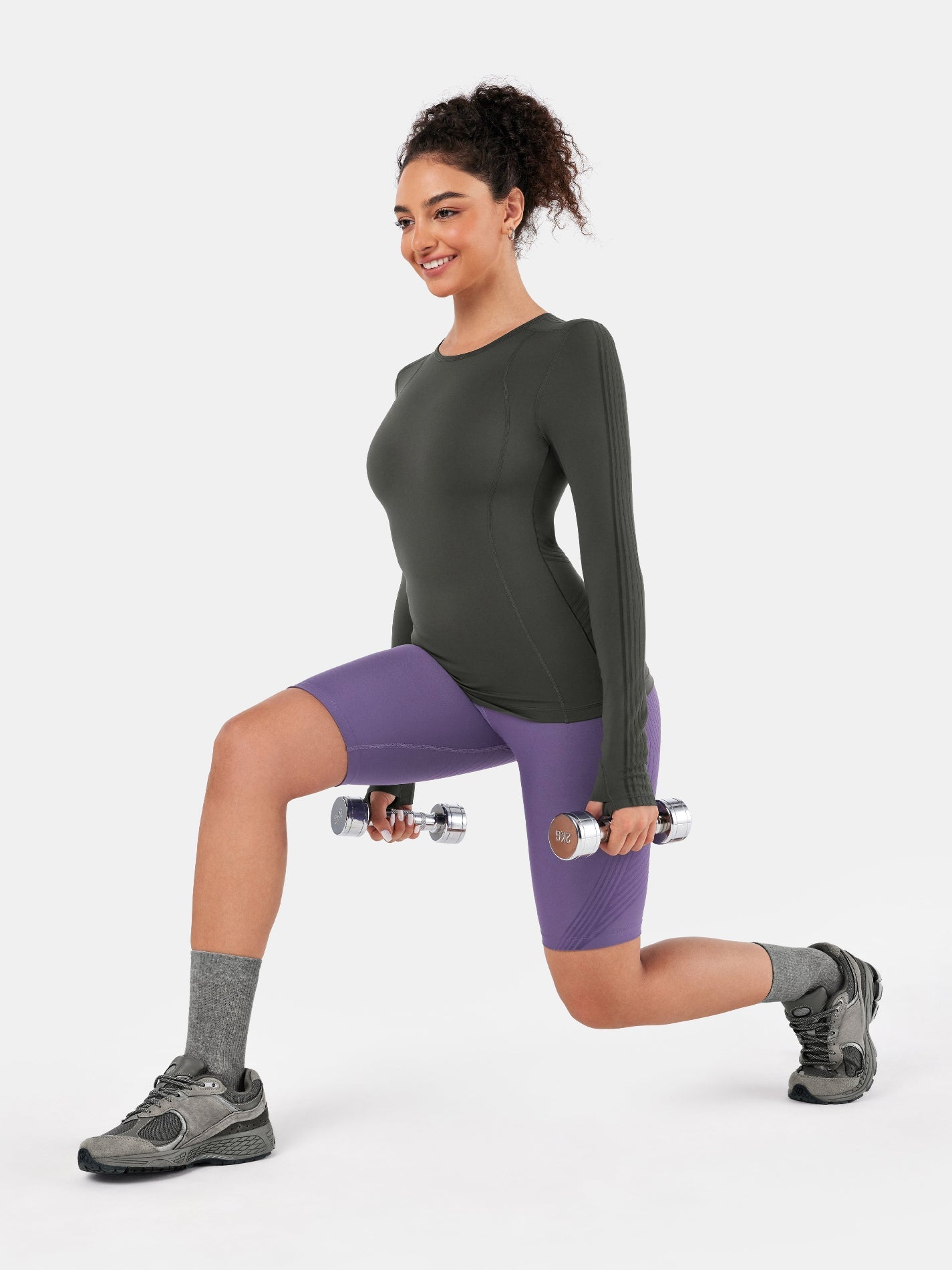 PowerBand Resistance Long Sleeve Top | Mova Studio