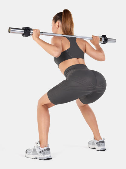 PowerBand Resistance 9" Biker Shorts (Reversible Wear) | Mova Studio