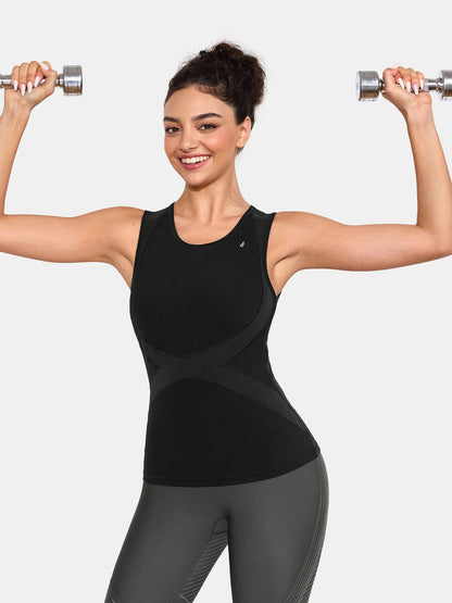 PowerBand Resistance FlowX Tank Top | Mova Studio