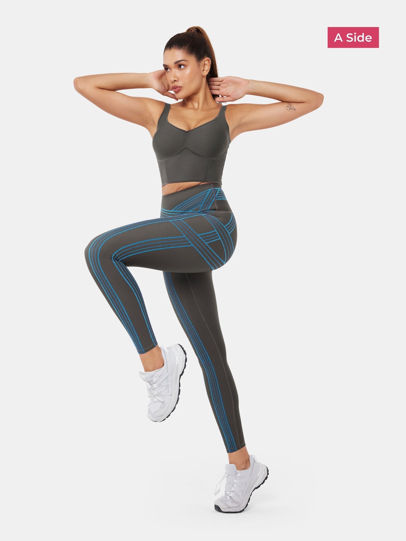 PowerBand Resistance Leggings (Reversible Wear) | Mova Studio