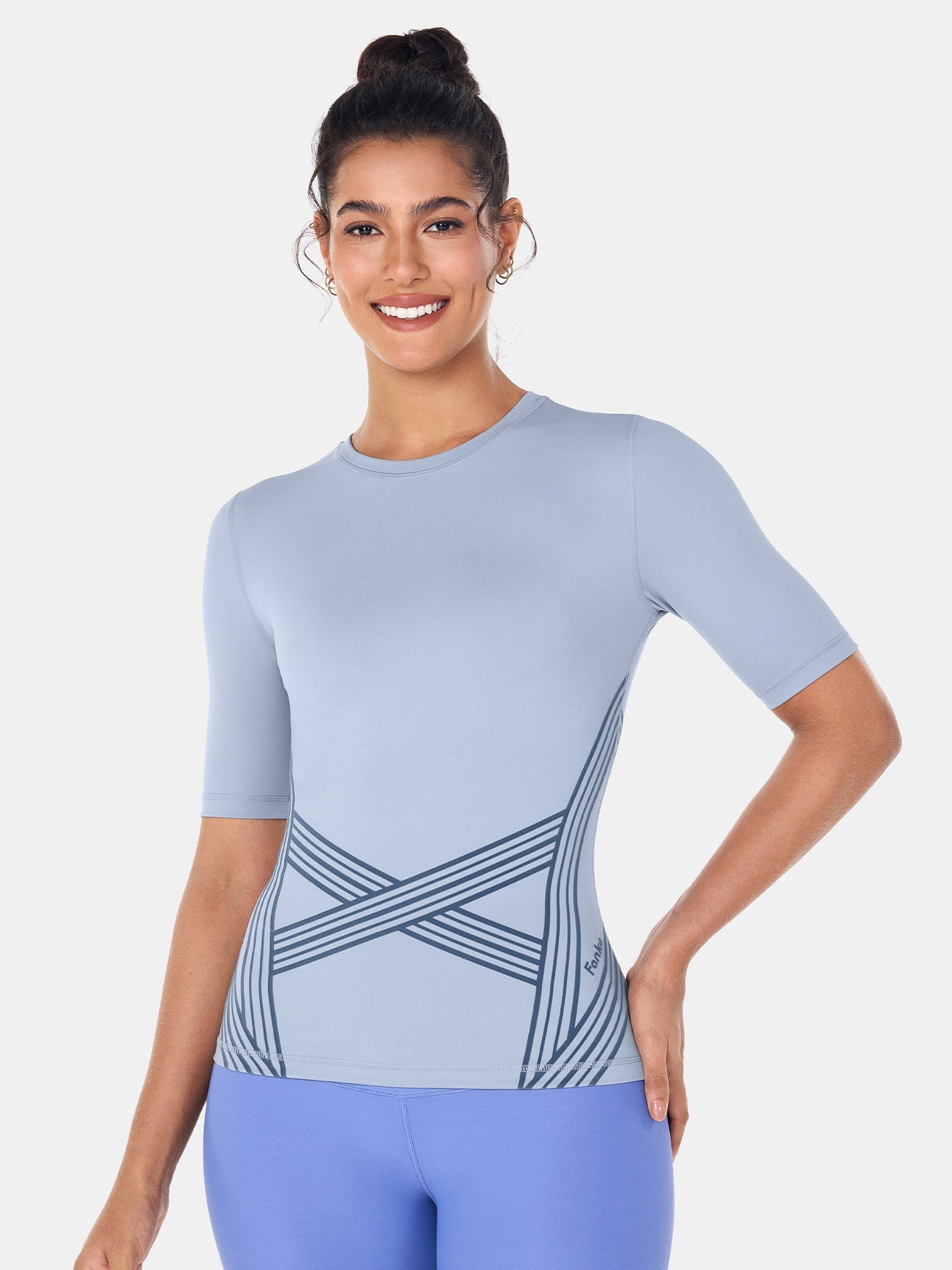 PowerBand Resistance Short Sleeve T-shirt | Mova Studio