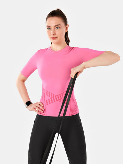PowerBand Resistance Short Sleeve T-shirt | Mova Studio