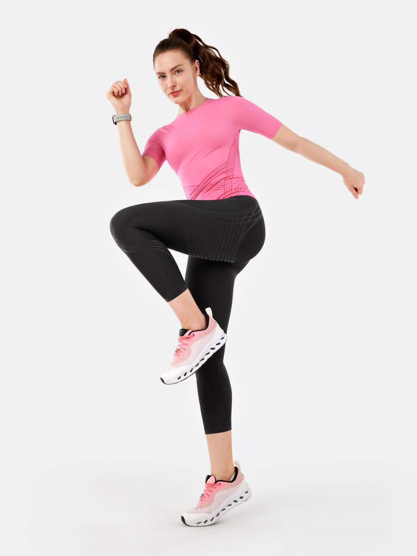 PowerBand Resistance Short Sleeve T-shirt | Mova Studio
