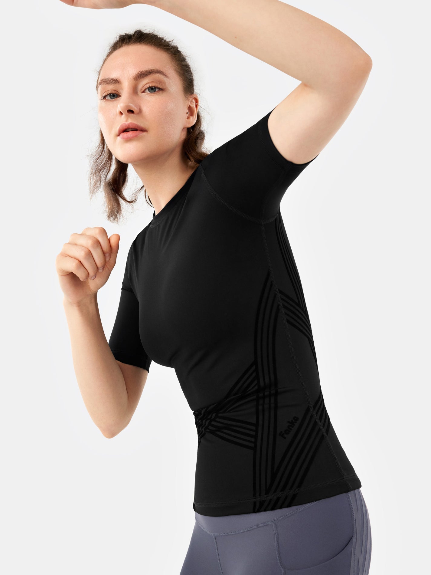 PowerBand Resistance Short Sleeve T-shirt | Mova Studio