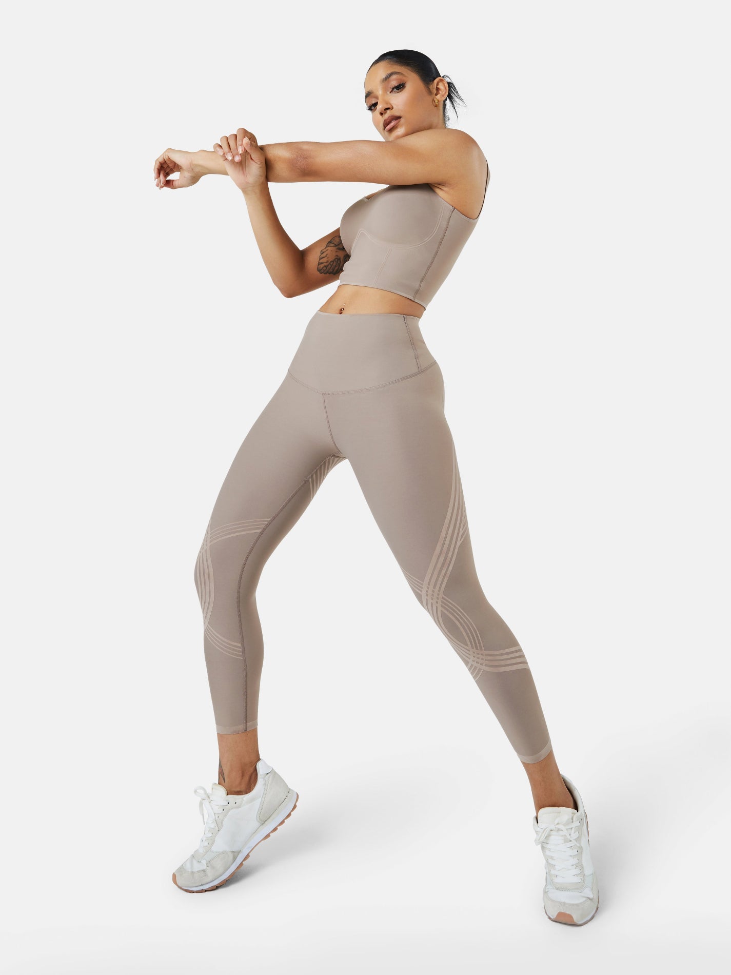 Body Sculpt 7/8 Leggings (Reversible Wear) (Edition 2) | Mova Studio