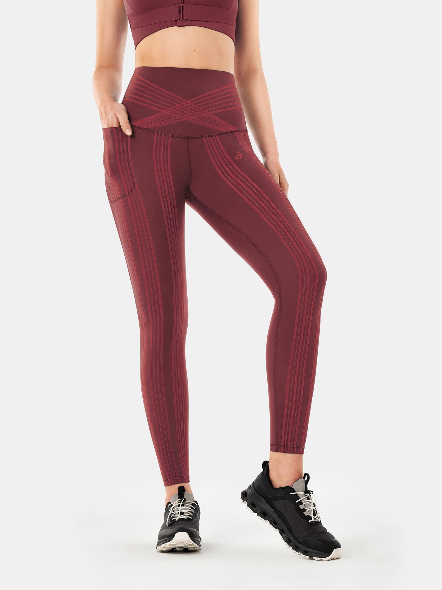 PowerBand Resistance High Intensity Leggings (Reversible Wear) | Mova Studio